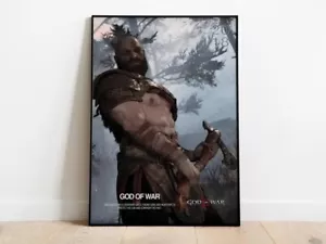 God of War Poster, God of War Print, Videospiel Poster - Bild 1 von 4