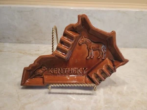 Vintage Kentucky Ashtray Trinket Dish - Picture 1 of 5