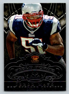 2012 Crown Royale Field Force #9 Jerod Mayo (ref 202152) - Image 1 of 2