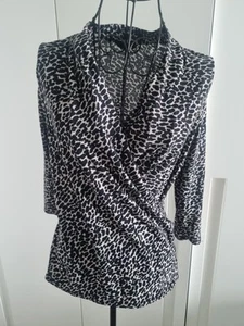 Animal Print Blouse Size 10 - Picture 1 of 3