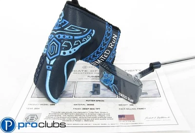 NEW BETTINARDI '2024 QB6 TIKI LIMITED RUN PUTTER w/ HEADCOVER & COA #452262 - Image 1 of 4