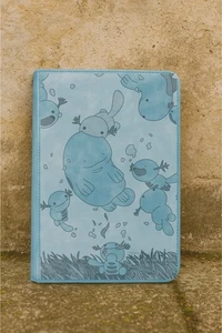 pokemon Laser Engraved Quagsire Binder(Made To Order) - Picture 1 of 4