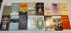 Lot of 16 Vintage 60's 70's Literature Classics Drama Novels Paperback Books - Bild 1 von 5