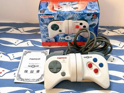 Namco neGcon Analog Controller NPC-101 for PlayStation PS1 Japan Boxed Tested VG - Image 1 of 4