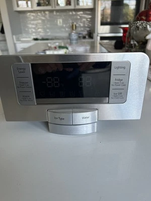 DA97-11119N SAMSUNG DISPENSADOR DE GELADEIRA DISPLAY PLACA DE CONTROLE BOM ESTADO - Imagem 1 de 4