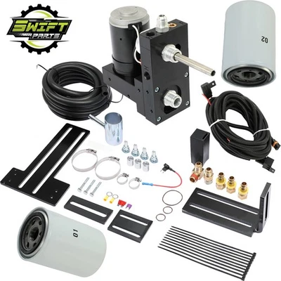 100GPH Diesel Fuel Lift Pump System TSC10100G For Chevy GMC Duramax 6.6L 2001-10 Foto 1 de 4