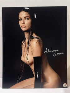 Adriana Lima (Nude Adult Model) Signed Autographed 8x10 photo - AUTO COA - Picture 1 of 2