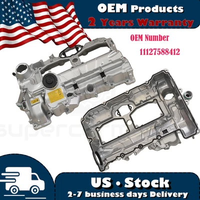 For BMW 228i 2014-2016 328i X1 528i xDrive 328i xDrive 2.0L Engine Valve Cover - Image 1 of 4