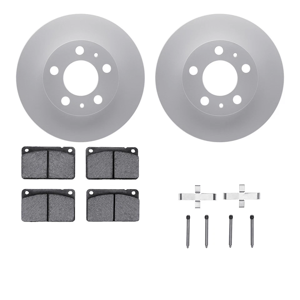 Dynamic Friction 4612-27000 Disc Brake Kit For 76-84 Volvo 242 - Image 1 of 2