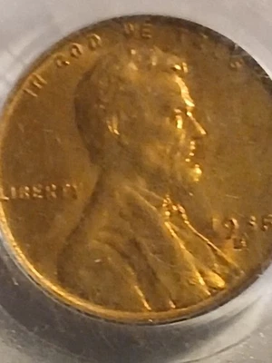 1935 S PCGS MS65RD Red Lincoln Wheat Cent CONDITION RAREITY  - Image 1 of 4
