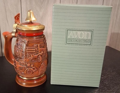 De colección Avon 1989 Homenaje a Bomberos Americanos Stein Hecho en Brasil Foto 1 de 4