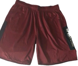 Pantaloncini Under Armour Loose Uomo Taglia 2XL South Carolina Granato/Nero Nuovi con etichette - Foto 1 di 10