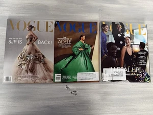 Vogue Magazine Lot 3 2021  Issues SJP Adele - Foto 1 di 6