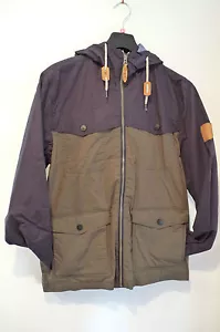 ABRIGO/CHAQUETA FENCHURCH PARA HOMBRE JLANCY OLIVA/AZUL MARINO CON CAPUCHA PRECIO DE VENTA SUGERIDO POR EL FABRICANTE £70 (S - XL) - Imagen 1 de 9