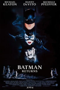 Batman Returns (1992) ~ Póster original de la película final 27"x 40" - Imagen 1 de 1