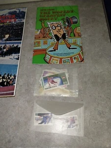 Vintage Winter Olympics Stamp Collection With Unopened Stamps - Picture 1 of 5