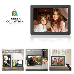 8 Inch Digital Picture Frame, Using USB or SD to Play Photos/Videos/Music, HD... - Picture 1 of 7