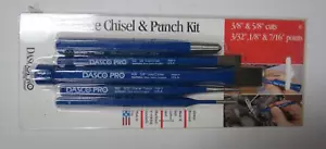 DASCO PRO - 5 PC. CHISEL & PUNCH KIT - MODEL 30 IN PKG- NEW !!!! - Picture 1 of 4