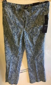 NYDJ Jamie Printed Relaxed Ankle Jeans Color Palace Leaves Size 12 BRAND NEW! - Picture 1 of 2