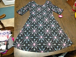NWT So Black Flowered Dress Size Girl's 10 - Picture 1 of 2