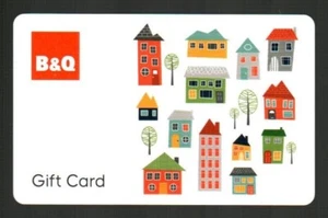 B & Q ( UK ) Different Types of Homes and Buildings ( 2018 ) Gift Card ( $0 ) - Picture 1 of 2