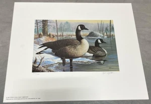 Pennsylvania 1992 Waterfowl Stamps & Signed Limited Edition Print Bob Sopchick - Bild 1 von 5