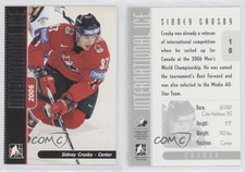 2006-07 In the Game-Used International Ice Signature Series Sidney Crosby #10