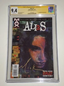Alias 1 (2001 Marvel) CGC 9.4 1st Jessica Jones Appearance, Signed by David Mack - Picture 1 of 2