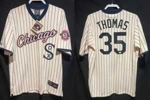 Autographed Frank Thomas Chicago RARE Copperstown Baseball Jersey JSA COA - Picture 1 of 12
