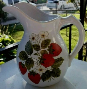 JARRA DE FRESA VINTAGE McCOY  - Imagen 1 de 3