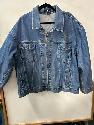 Chaqueta de jean azul Vantage para mujer - talla XL Hawkeyes Foto 1 de 4