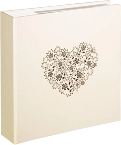 , Album Portafoto, 10 X 15 Cm, 200 Pagine, Beige (Beige) - Foto 1 di 12