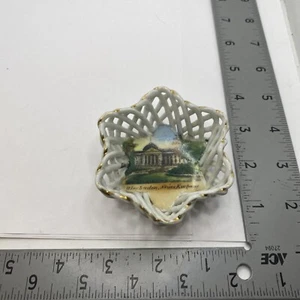 Weisbaden Deutsches Neues Kurhaus Schmuckschale Metall 43A-1039X - Bild 1 von 2