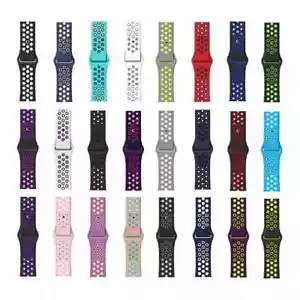 Band für Smartwatch Serie 1 2 3 42mm 38mm für iWatch 4/5 40MMM 44MM - Bild 1 von 17