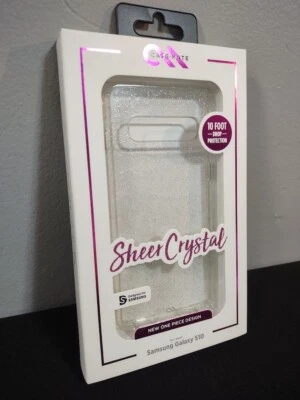 Funda Carcasa Teléfono Celular Case-Mate Transparente Cristal Brillo Samsung Galaxy S10 Foto 1 de 4