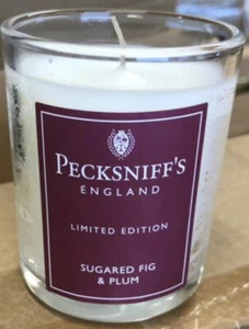 PECKSNIFFS Scented Jar Candle 🕯 Sugared Fig & Plum Limited Edition 100g - Picture 1 of 1