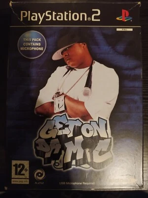 Get On Da Mic Bundle (Sony PlayStation 2, 2004) complete, with mic, region 2-pal - Image 1 of 4