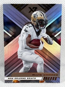 Figurina Calcio Panini XR 69 2022 Alvin Kamara New Orleans Saints - Foto 1 di 3