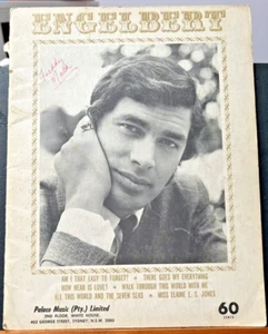 Partituras originales de Englebert Humperdinck 1967 para álbum "Englebert", 6 canciones - Imagen 1 de 9