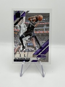2019-20 Clearly Donruss Purple De'Aaron Fox Clearly Donruss 38 /99 Kings