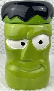 Rare Halloween Frankenstein Candy Jar 6.5" by Tien Hsing - Picture 1 of 8