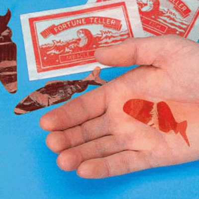 Fortune Teller Miracle Fish - Set of Three Fish - Red Fish Tells Future!