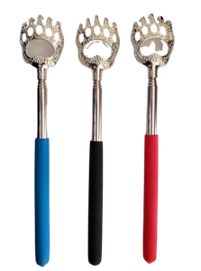 Juego de 3 piezas rascadores de espalda garra de oso telescópico mano larga alivio instantáneo de picazón - Imagen 1 de 9