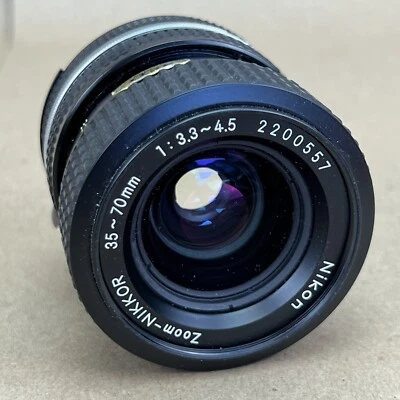 Nikon AI-S 35-70mm 3.3-4.5 Zoom Nikkor Clean - Image 1 of 4