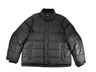 Andrew Marc Full Zip Puffer Jacket Quilted Coat Heavy Winter Black Men's XL - Image 1 of 4