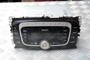 Ford Galaxy S-Max genuine Sony Radio Head unit VP6M2F-18C821-FB with code - Picture 1 of 4