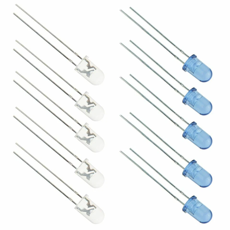 TOYO LED 5 x PAIRS Infrared 5mm LED 940nm 15°