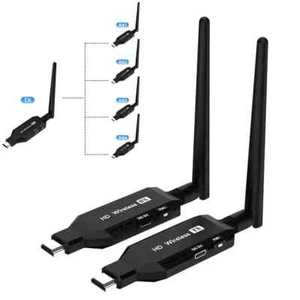 Receptor Transmisor de Video Inalámbrico 50m Portátil TV Pantalla Adaptador Extensor HDMI - Imagen 1 de 15