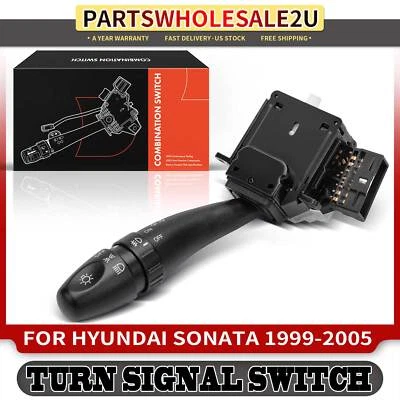 Interruptor de señal de giro para Hyundai Sonata 1999 2000-2005 a 1/10/05 con luces antiniebla Foto 1 de 4