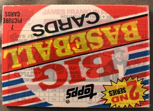 1988 Topps Big Baseball Cards Pack 2nd Series Jim Pankovits Astros Showing Top